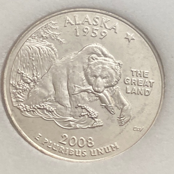 2008 D Uncirculated Quarter USA - Picture 2 of 2